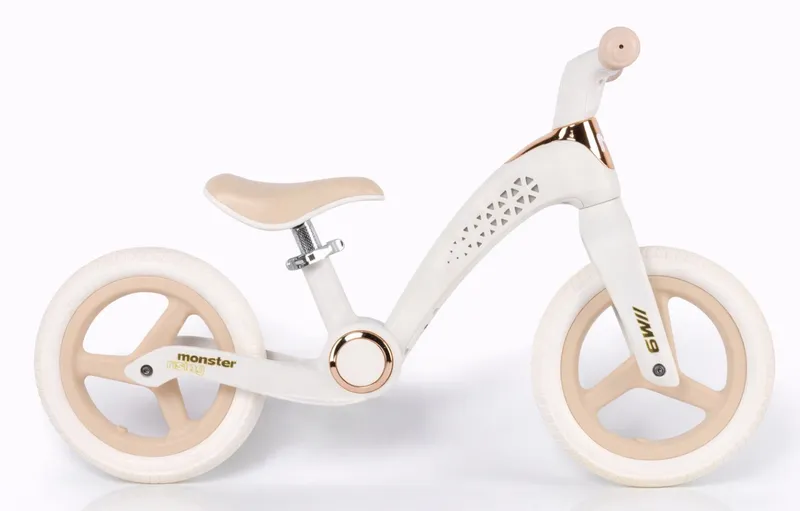 M9 Kids Balance Bike with LED Lights (PU Wheels)