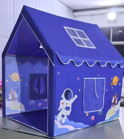 Blue Astronaut House Kids Tent