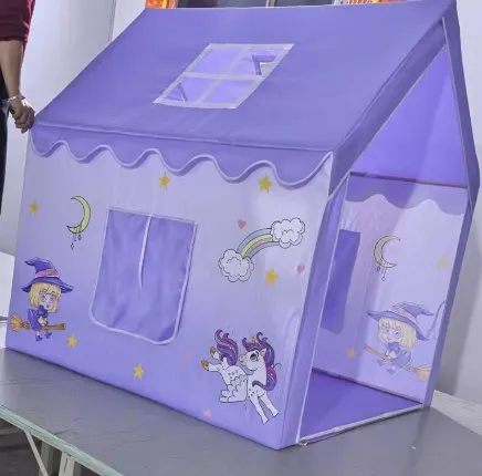 Purple Wizard House Kids Tent