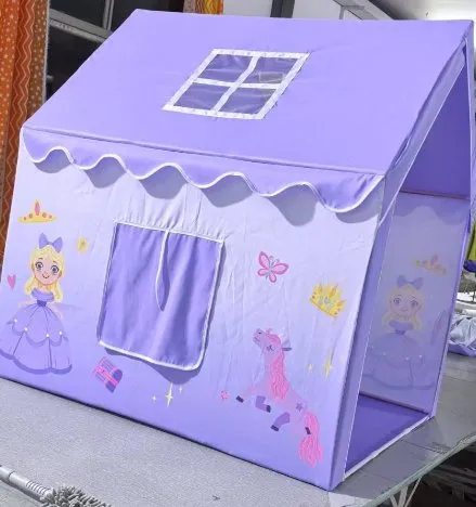 Purple Princess House Kids Tent