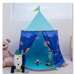 Blue Space Kids Tent