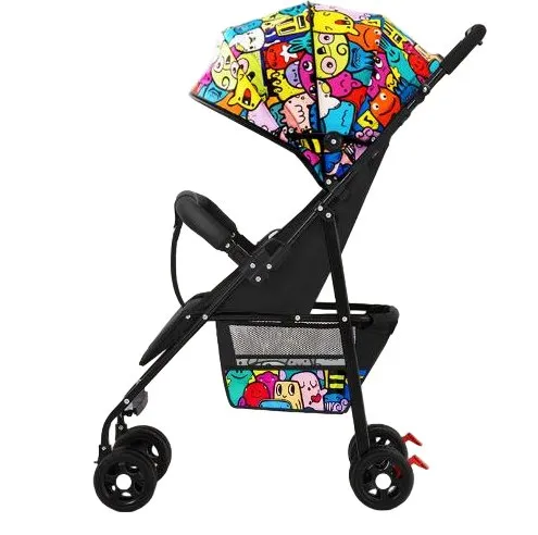 ST-ZH4D 4-Panel Fold Baby Stroller (One-Hand)